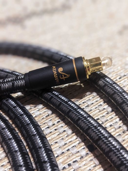 Kabel optyczny TOSLINK SPDIF ATAudio 3m Solidny oplot