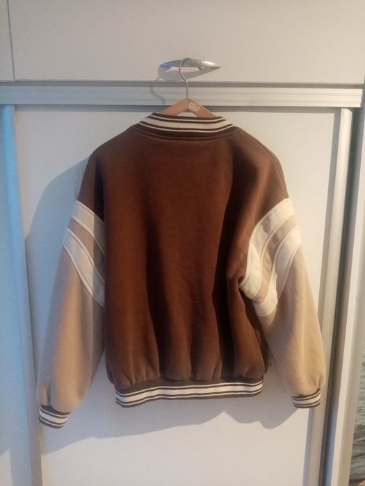 kurtka brązowa/beżowa Bershka