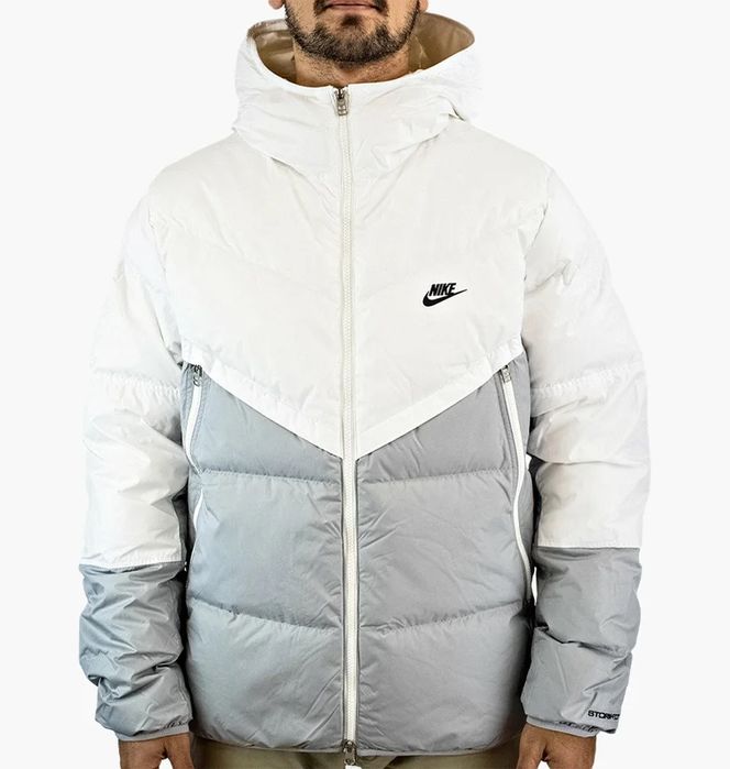 Пуховик чоловічий Nike Nsw Sf Windrunner Hd Jkt Grey DD6795-100