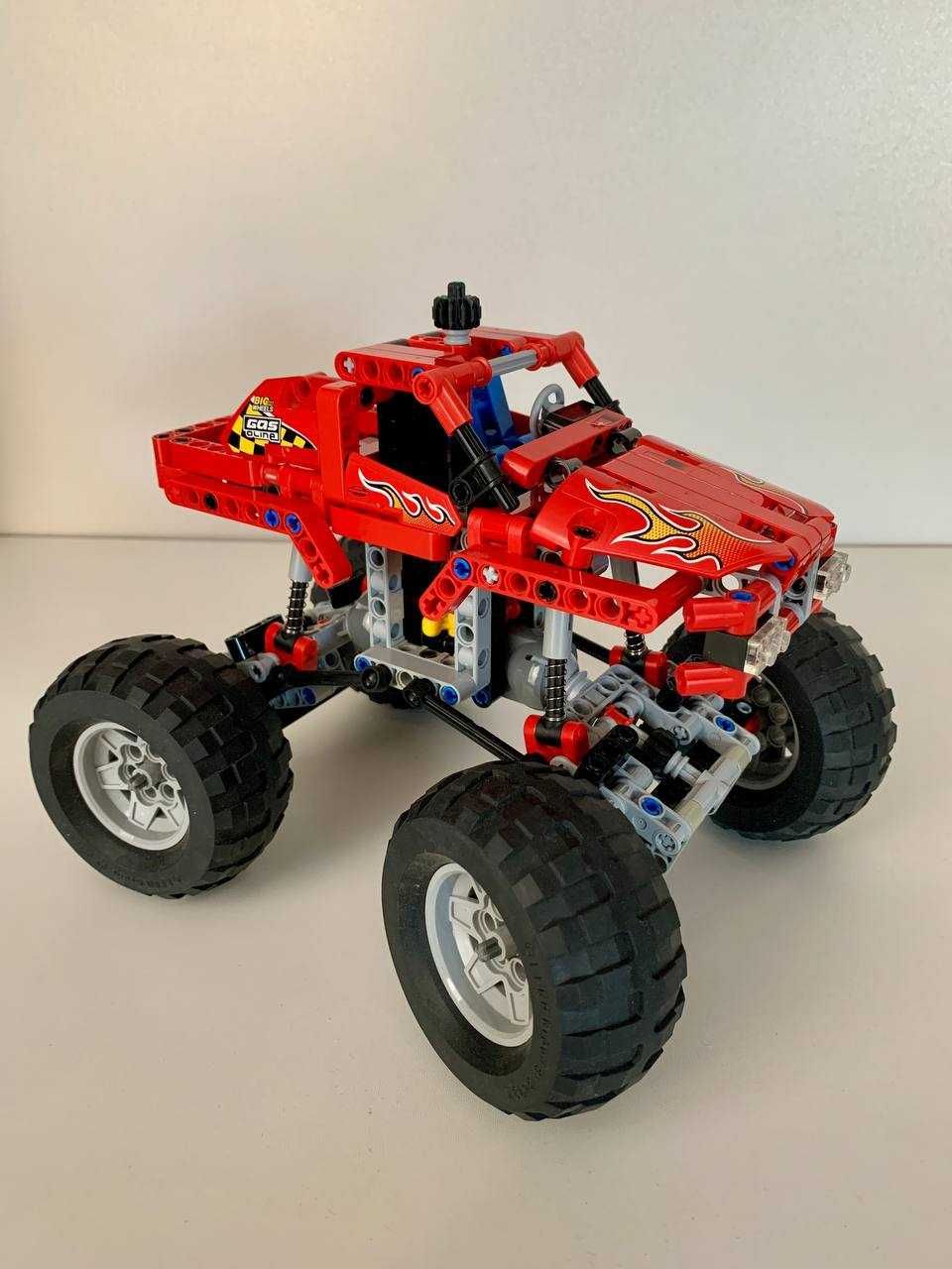 LEGO TECHNIC Монстрогрузовик 42005 + 42021 Снігохід.