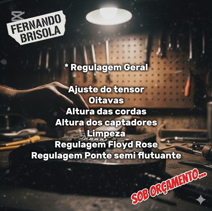 Regulagem Guitarra Elétrica