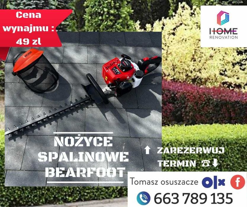 Wynajem Sprzętu Ogrodniczego Wypożyczalnia Wertykulator Glebogryzarka