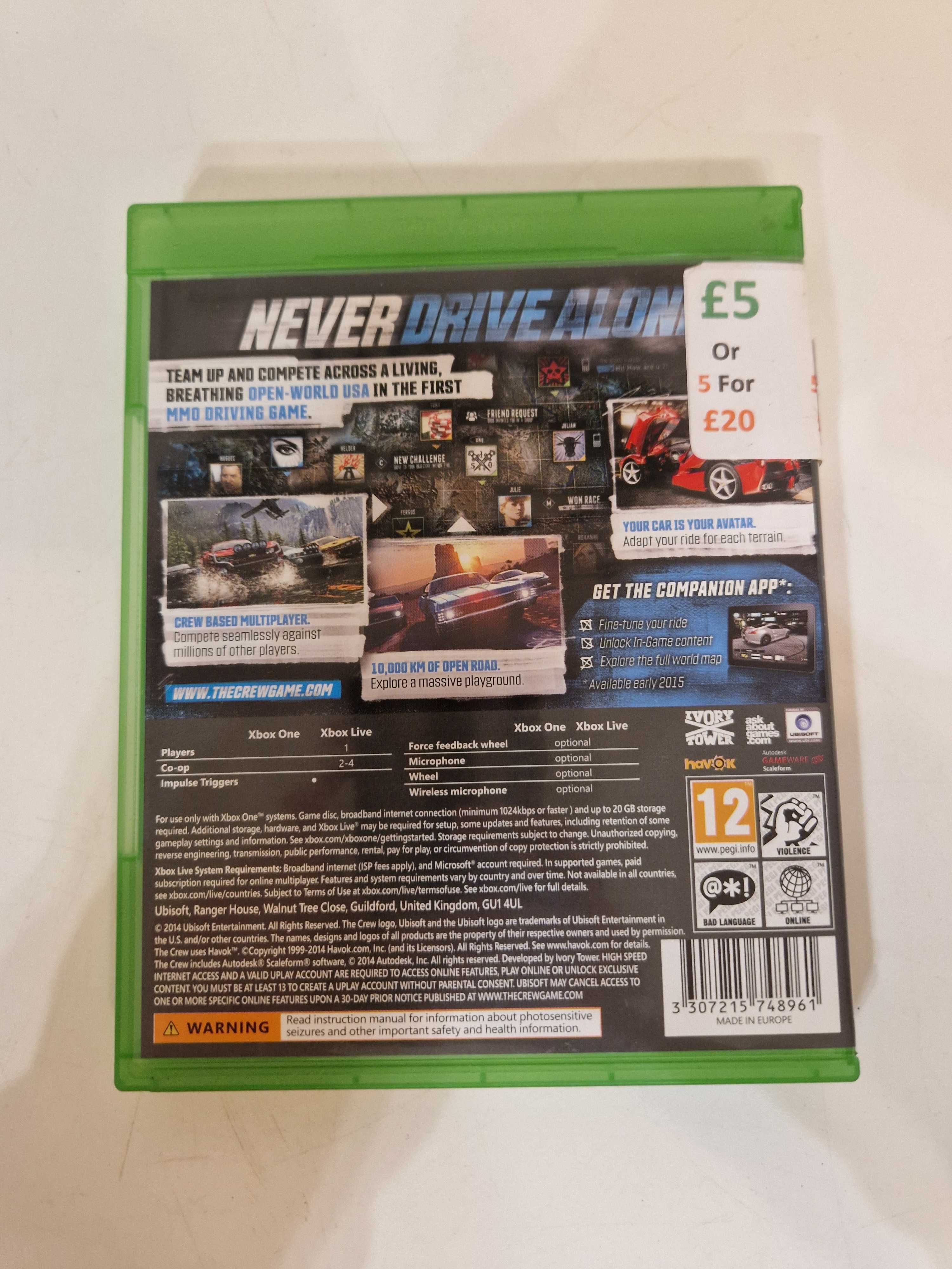The Crew Microsoft Xbox One (2242)