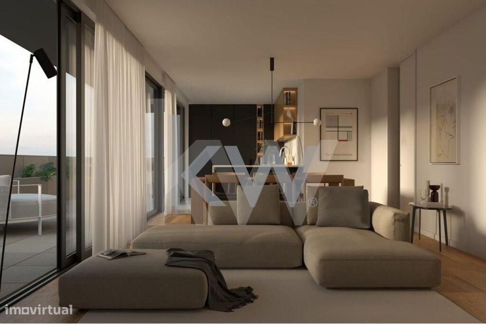 Apartamento T2 novo | varanda | 1 lug. garagem | Carvalhido | Paranhos