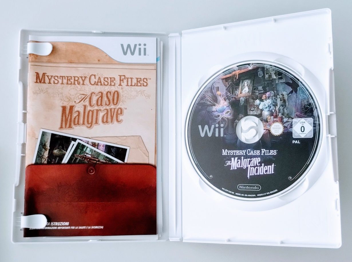 Gra Nintendo Wii MYSTERY CASE FILES oryginalna z hologramem