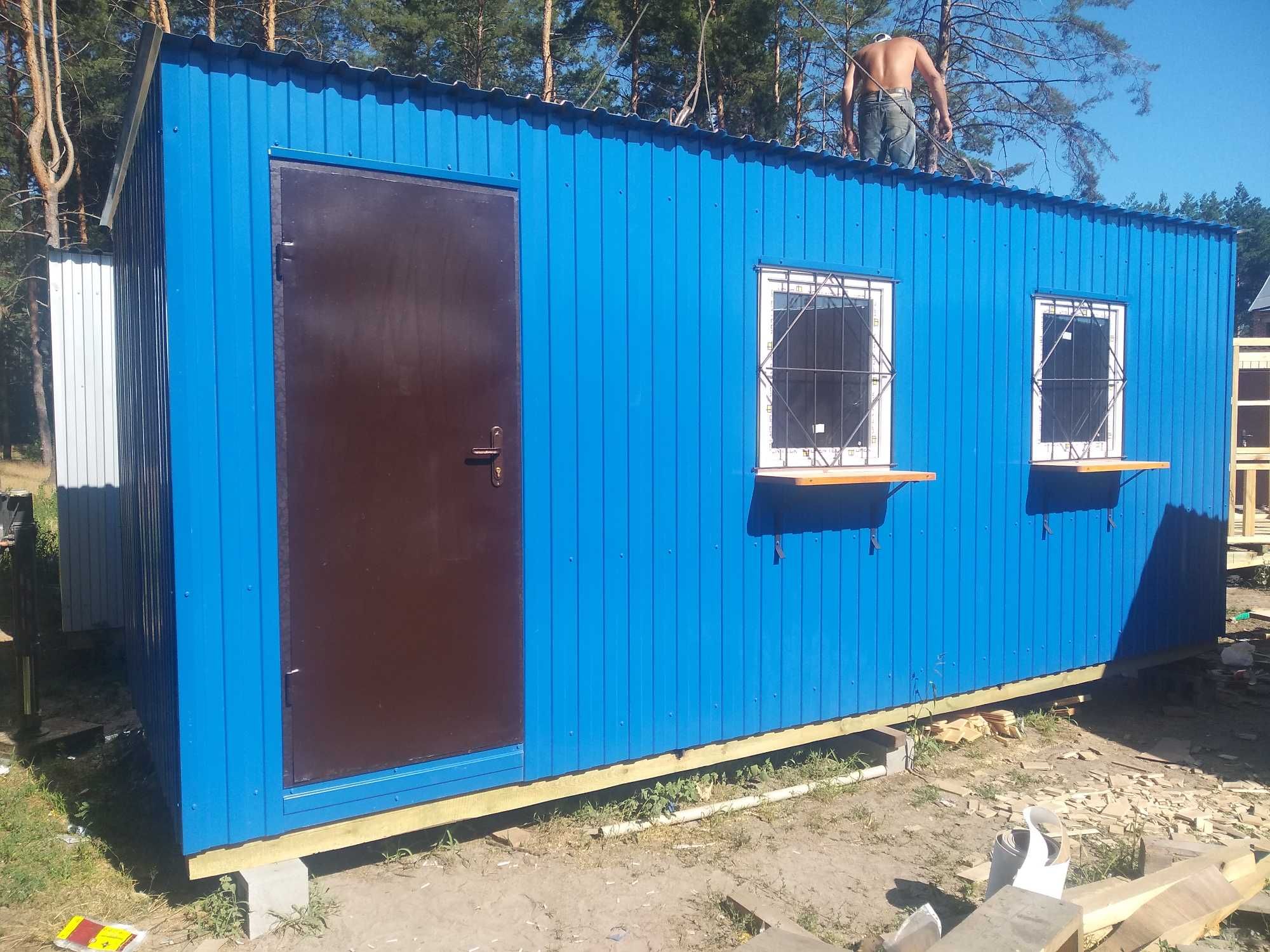 Бытовка строительная Вагончик от Производителя Домик, склад Прорабская