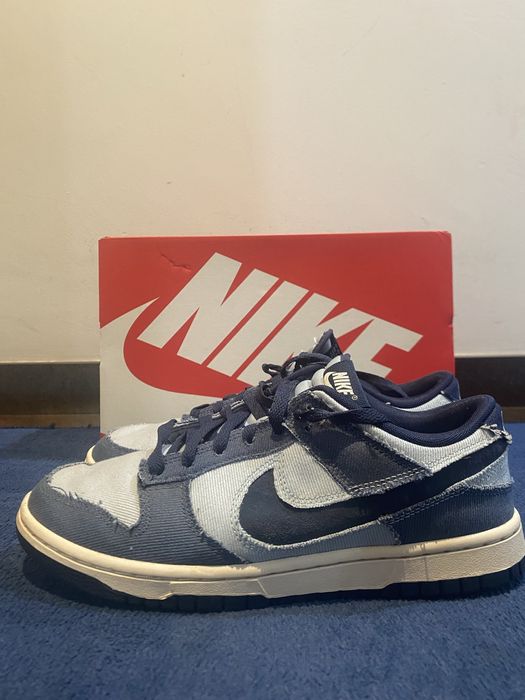 Nike Dunk Low-Denim Azul/tamanho 42