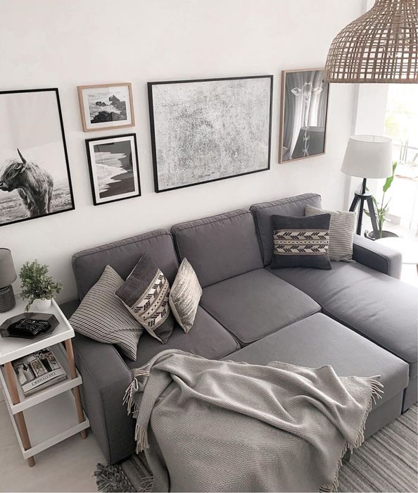 Sofá-cama com arrumação