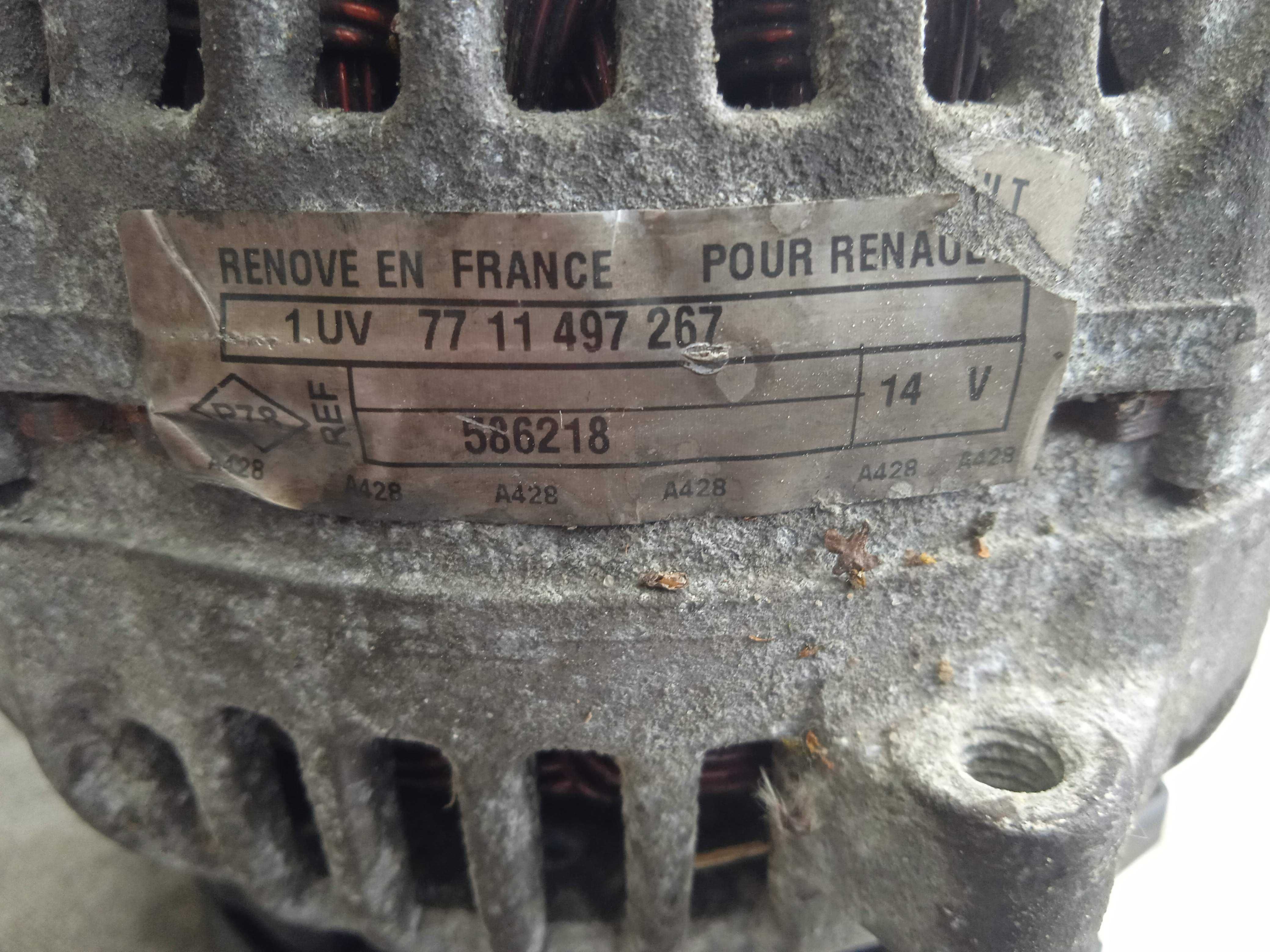 Renault 1.5dci alternator