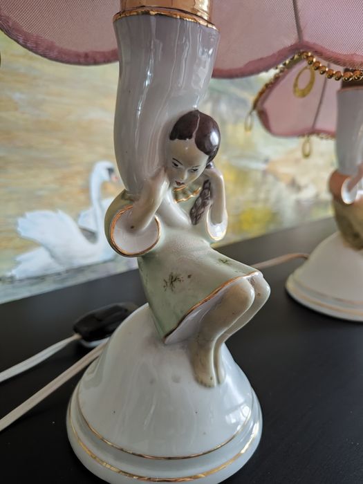 Lampa porcelanowa Ćmielów