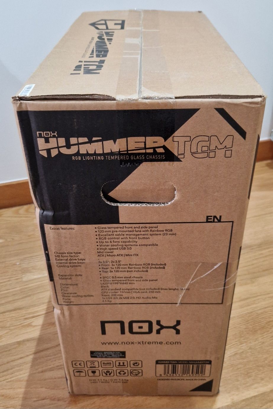 Caixa Nox Hummer TGM Nova