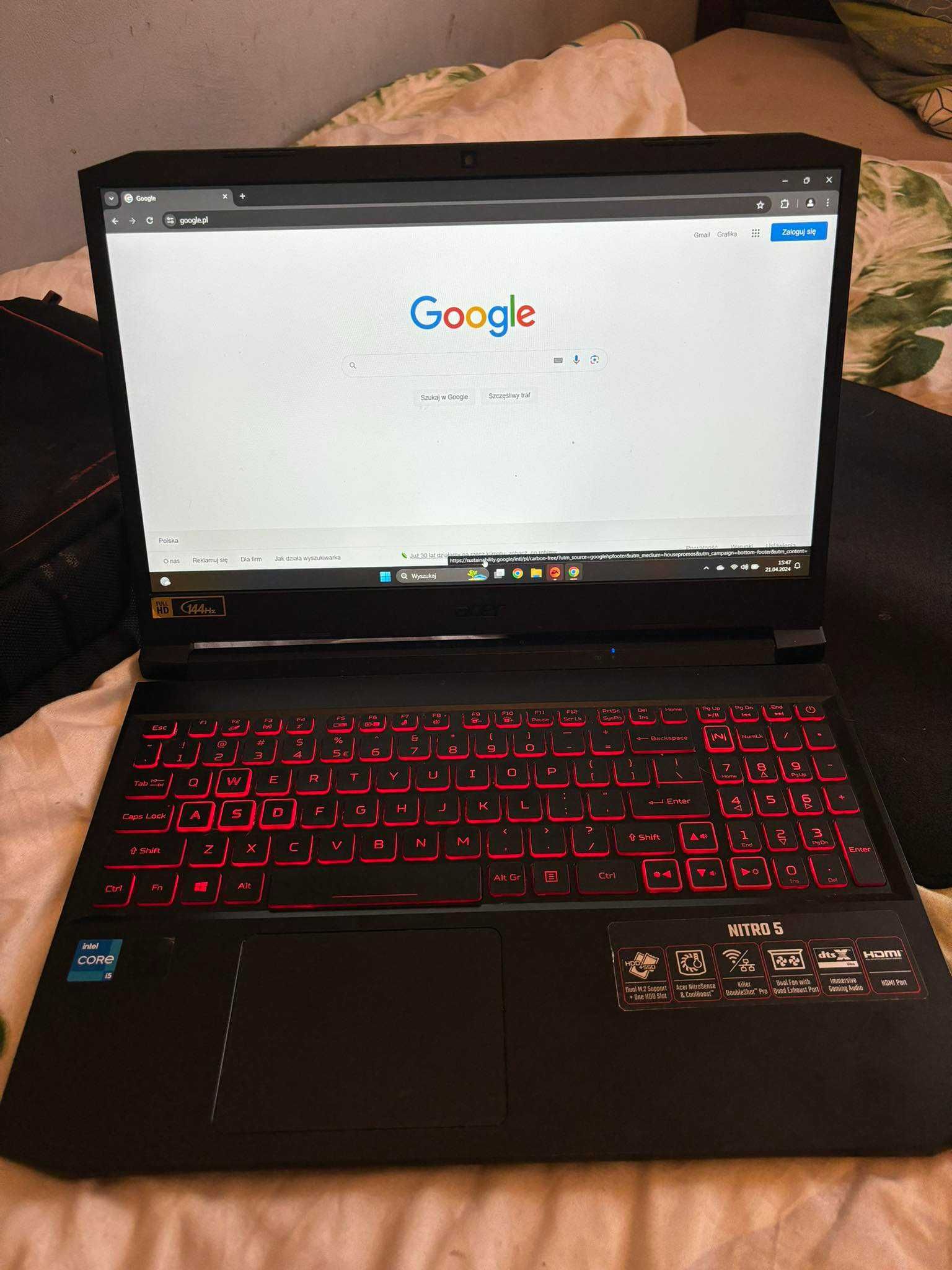 Laptop Acer Nitro 5 (an515"56"52H8)