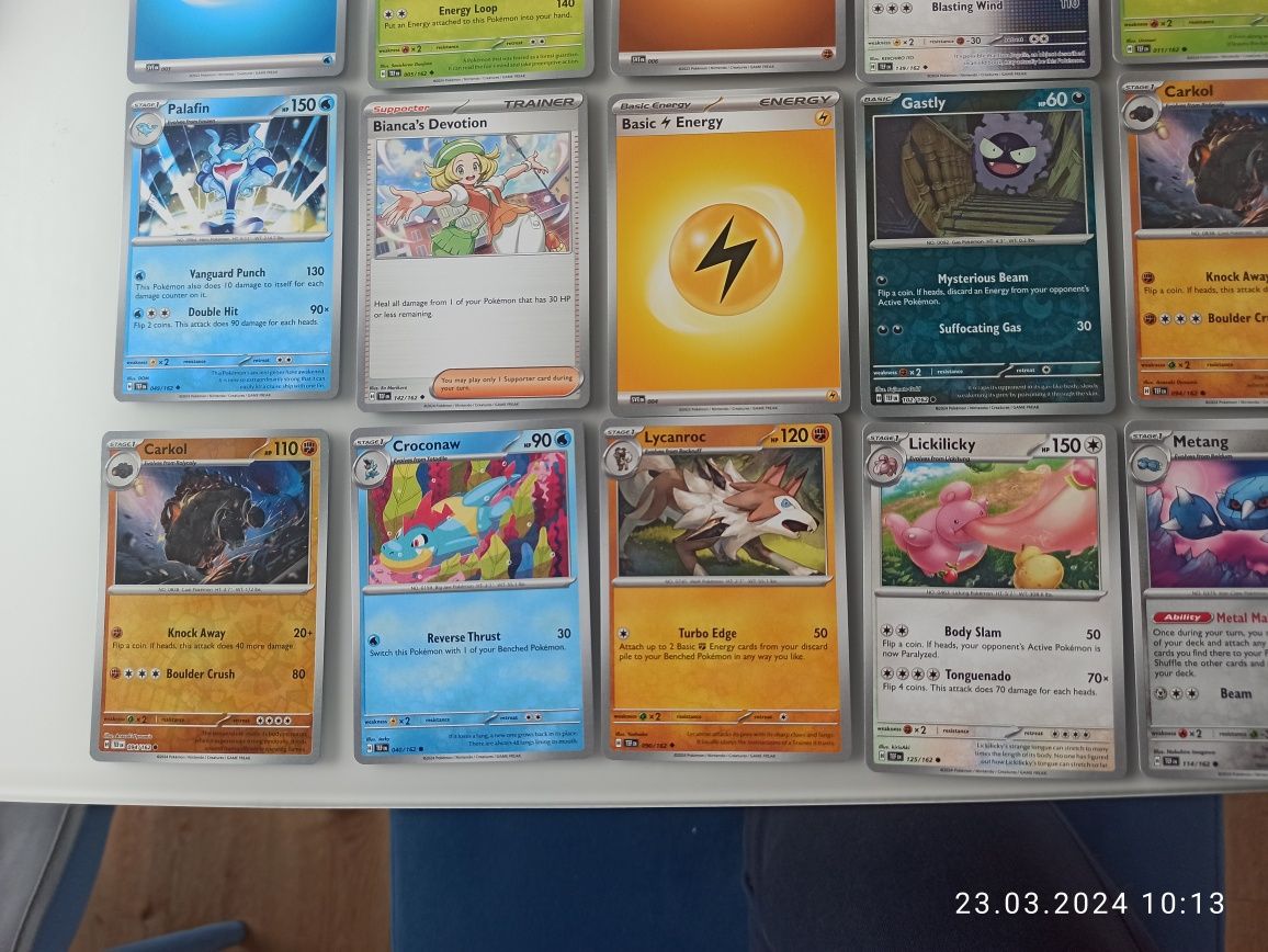 Karty pokemon tcg Temporal forces oryginalne