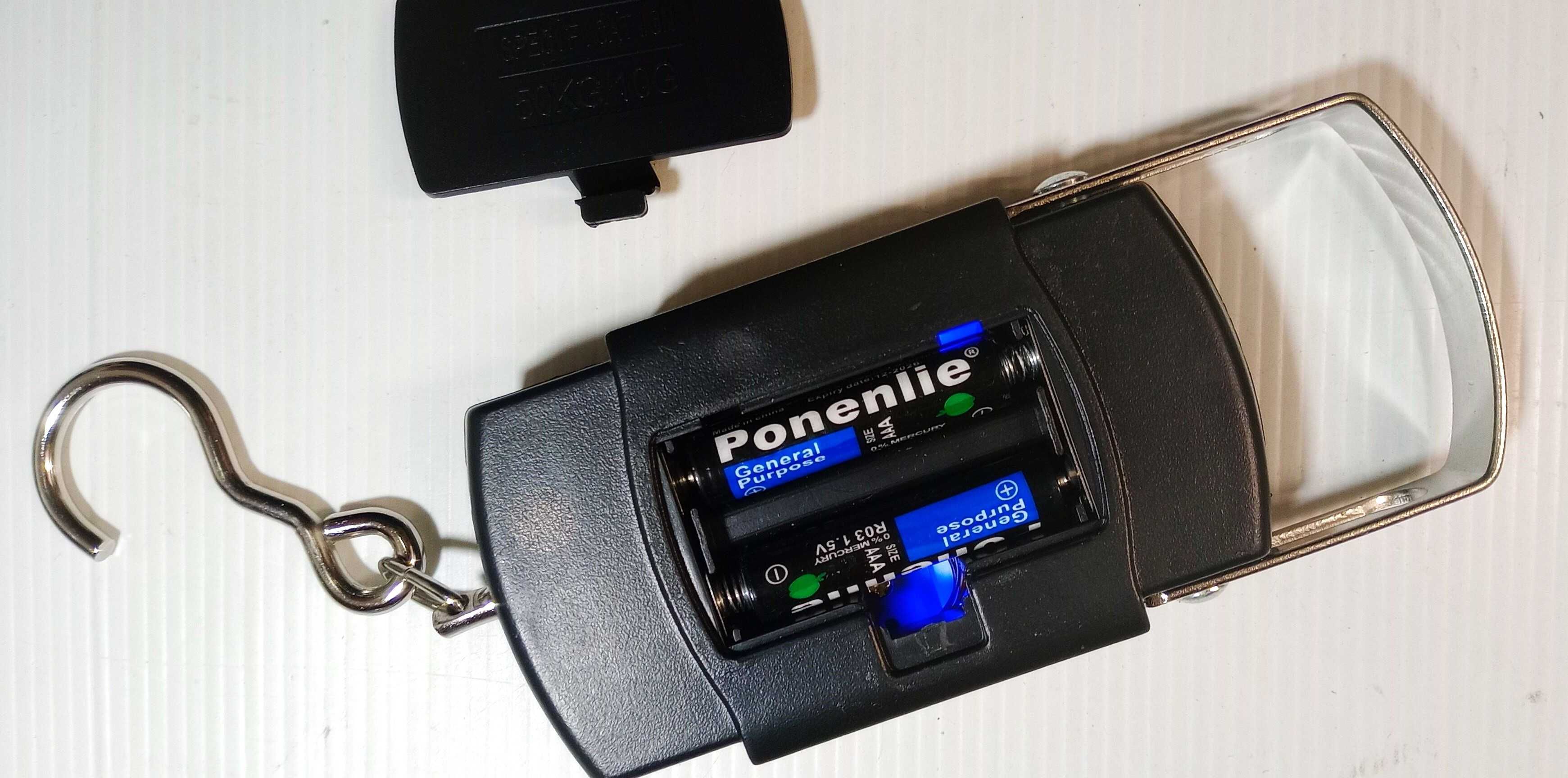 Balança digital portátil de bagagem, alimentos, etc. até 50 Kg