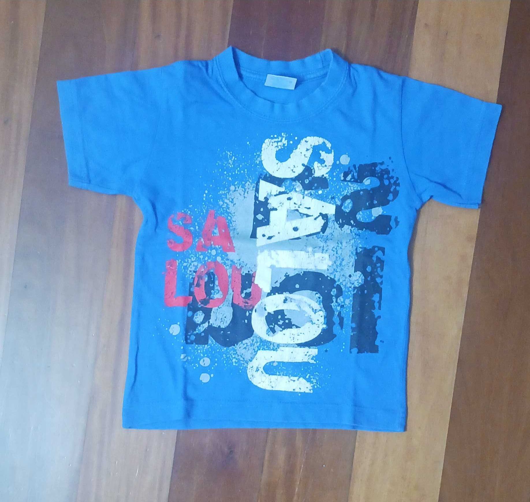 Conjunto de 3 polos e 3 t-shirts para criança - 3/4 anos