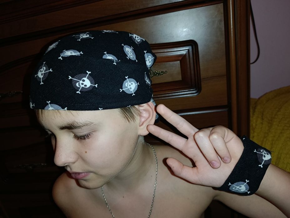 Bandana  przebrania na Halloween