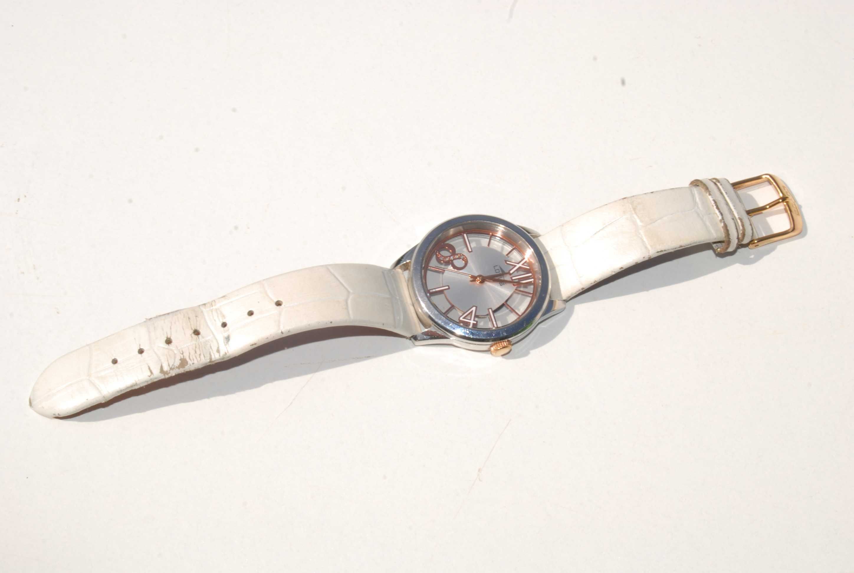 Zegarek damski naręczny Lotus Trendy 18305 częściowo przezrocz. tarcza