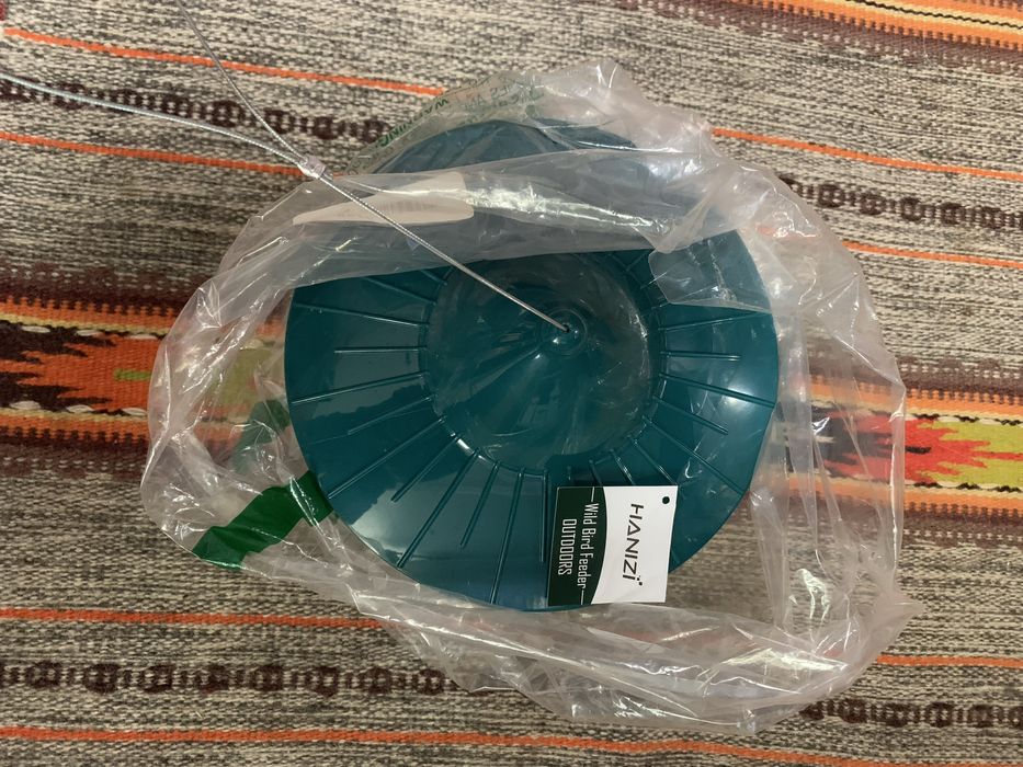 Кормушка для птиц уличная двухсегментная раскладная