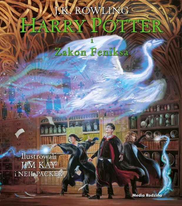 Harry Potter i Zakon Feniksa T.5 (ilustrowany) Media Rodzina Joanne K.