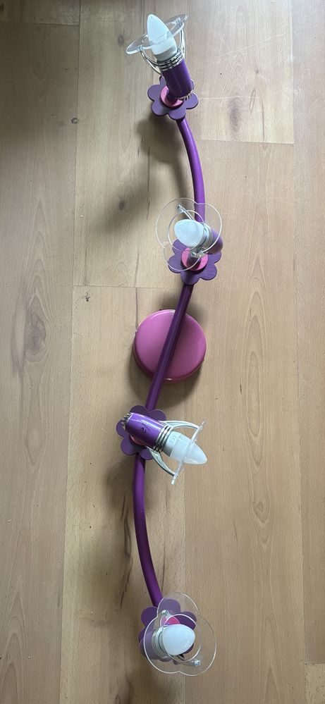 Oświetlenie żyrandol dla dziewczynki