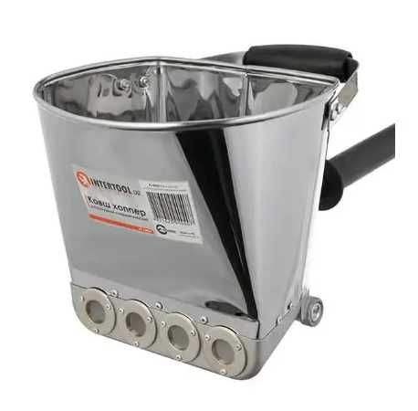 Ковш хоппер штукатурный пневматический INTERTOOL PT-0404