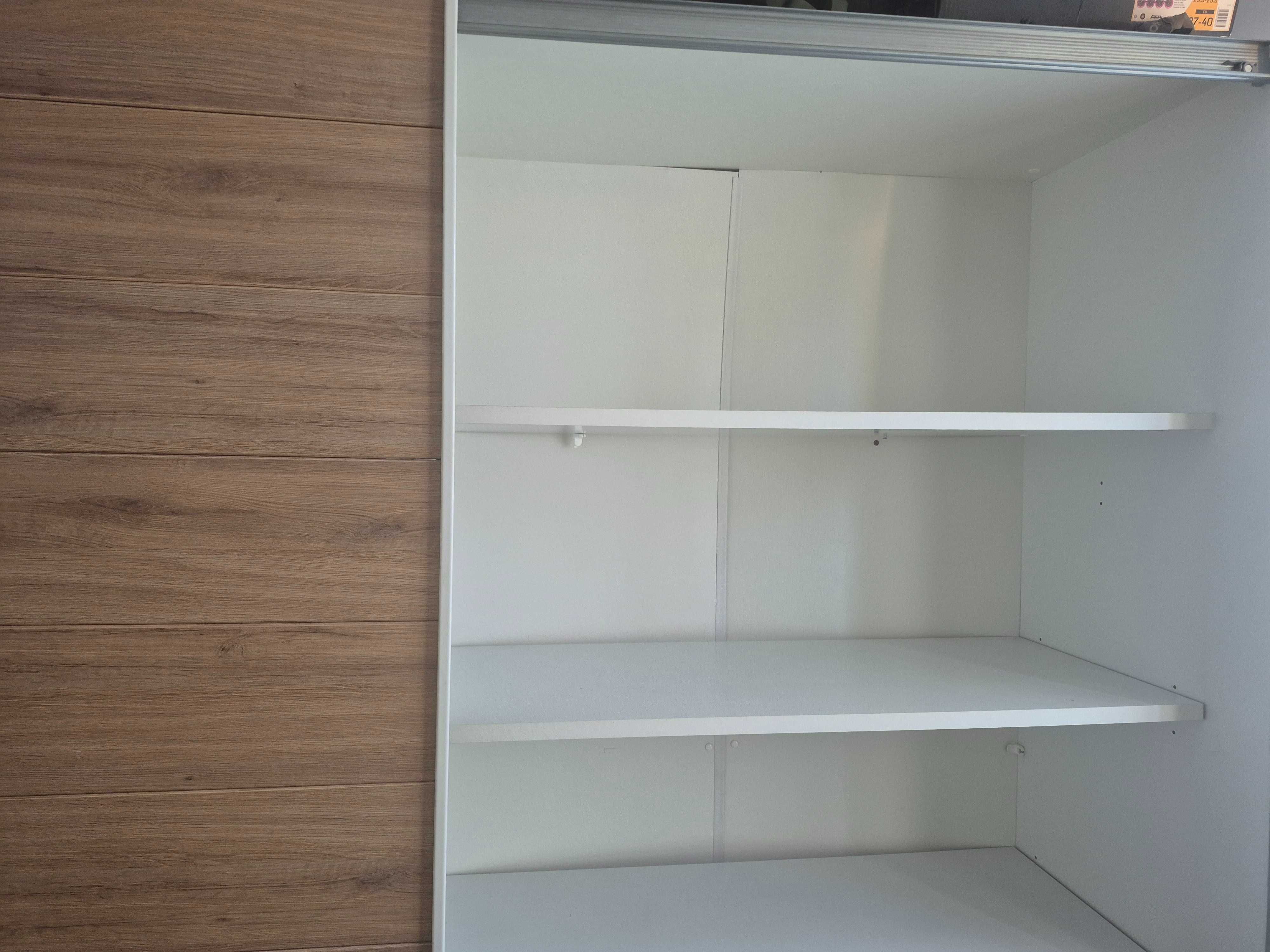 Szafa z lustrem z przesuwnymi drzwiami pojemna 220 cm