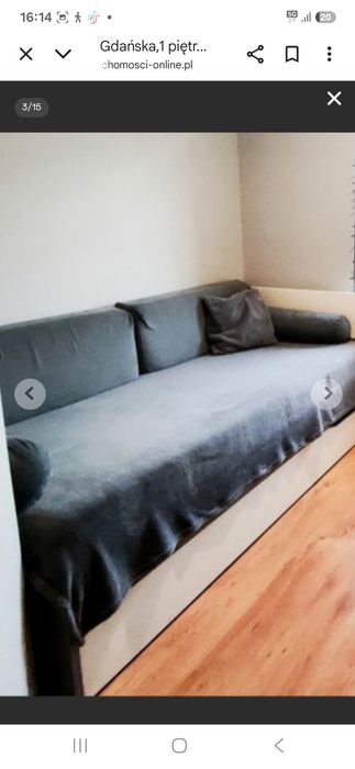 Łóżko  młodzieżowe Meblik