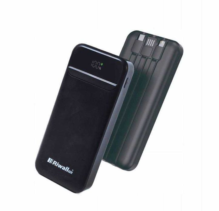 NOWY Powerbank 20000 mah 22,5w + Kable qc pd usb usb-c szybki mocny