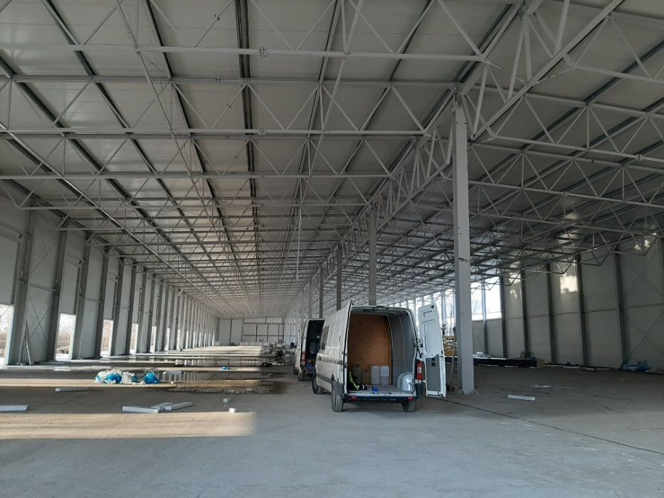 Hala stalowa magazyn 50 x 100 x 9m 5000m2