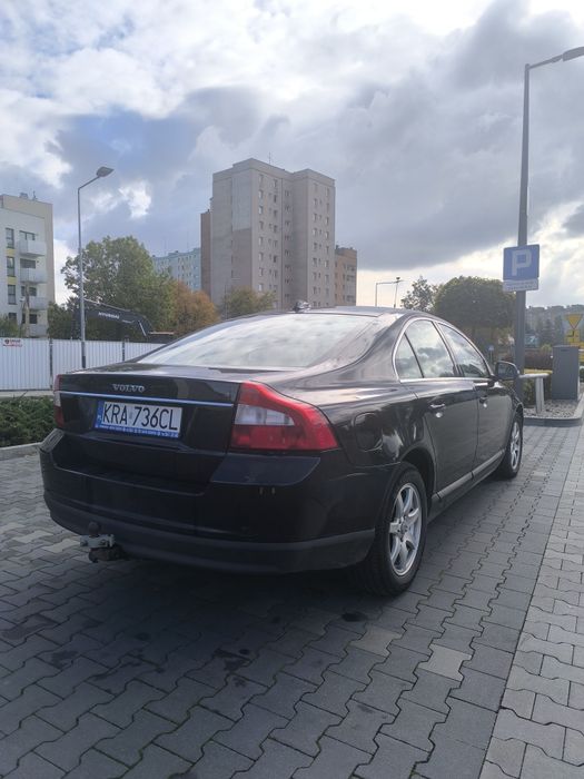 Volvo s80 2.4 D5 185km czarne 2007 automat