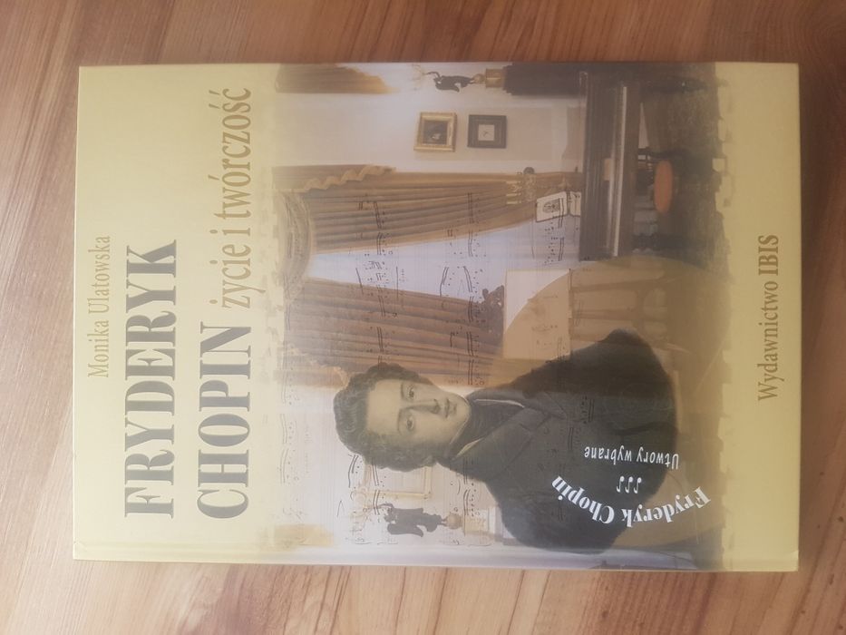 Fryderyk Chopin życie i twórczość książka z płytą CD NOWA