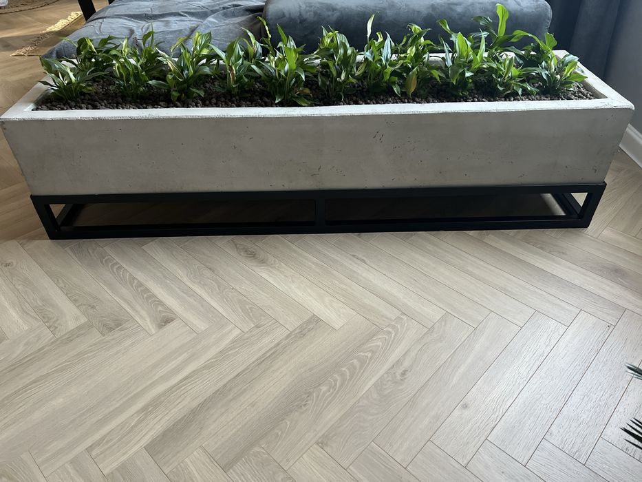 Doniczka donica betonowa duża kwietnik beton architektoniczny