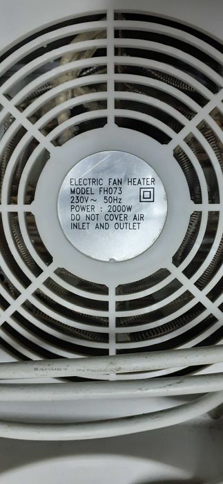 Aquecedor elétrico portátil