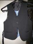 Blazer com colete e gravata