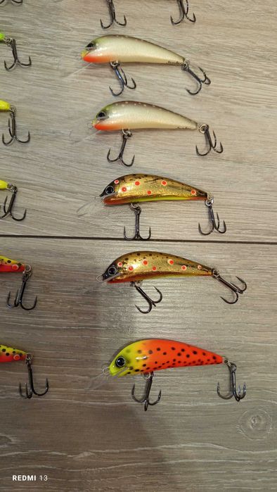 Woblery trociowe Salmon 65 cm rękodzieło