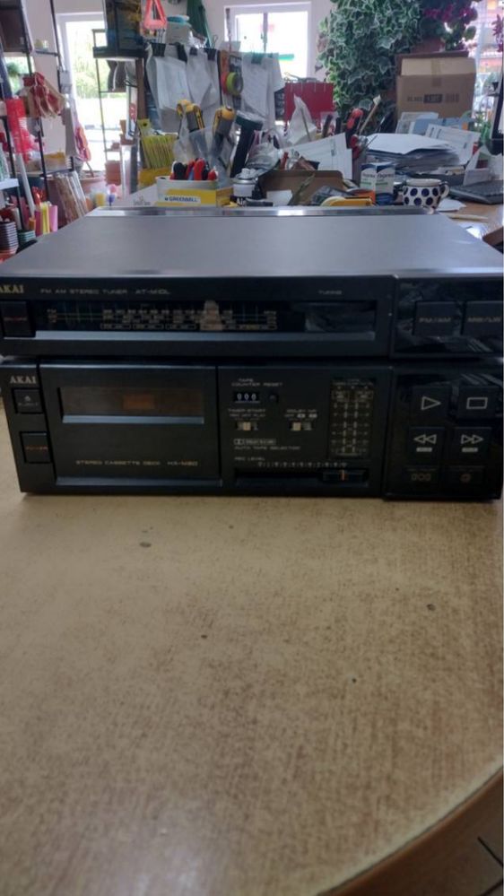 Akai deck hx-m20 akai radio AT-M10L sprawne