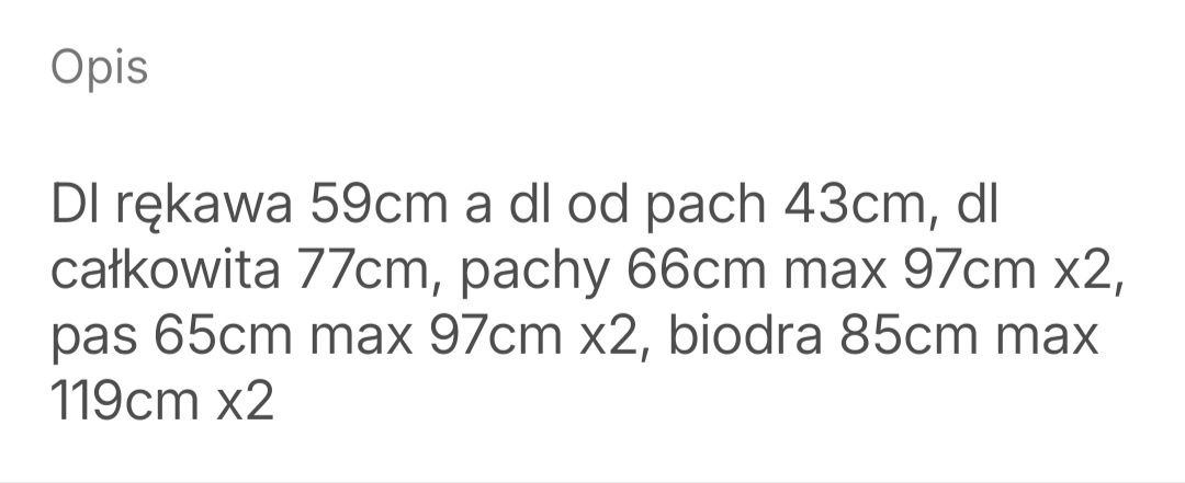 Tunika w falbanki z ala zapięcie 7xl