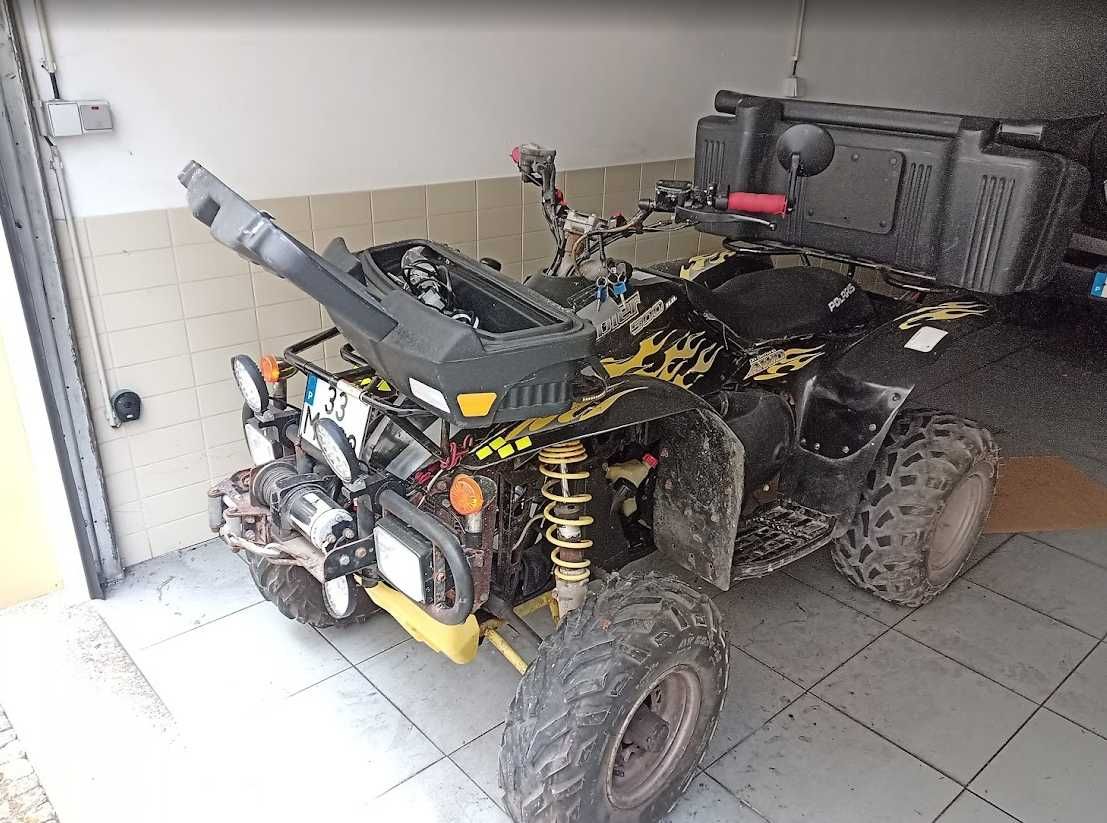 Polaris Scrambler 500cc, 4x4 – 2004