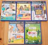 5 jogos Singstar e Sing it