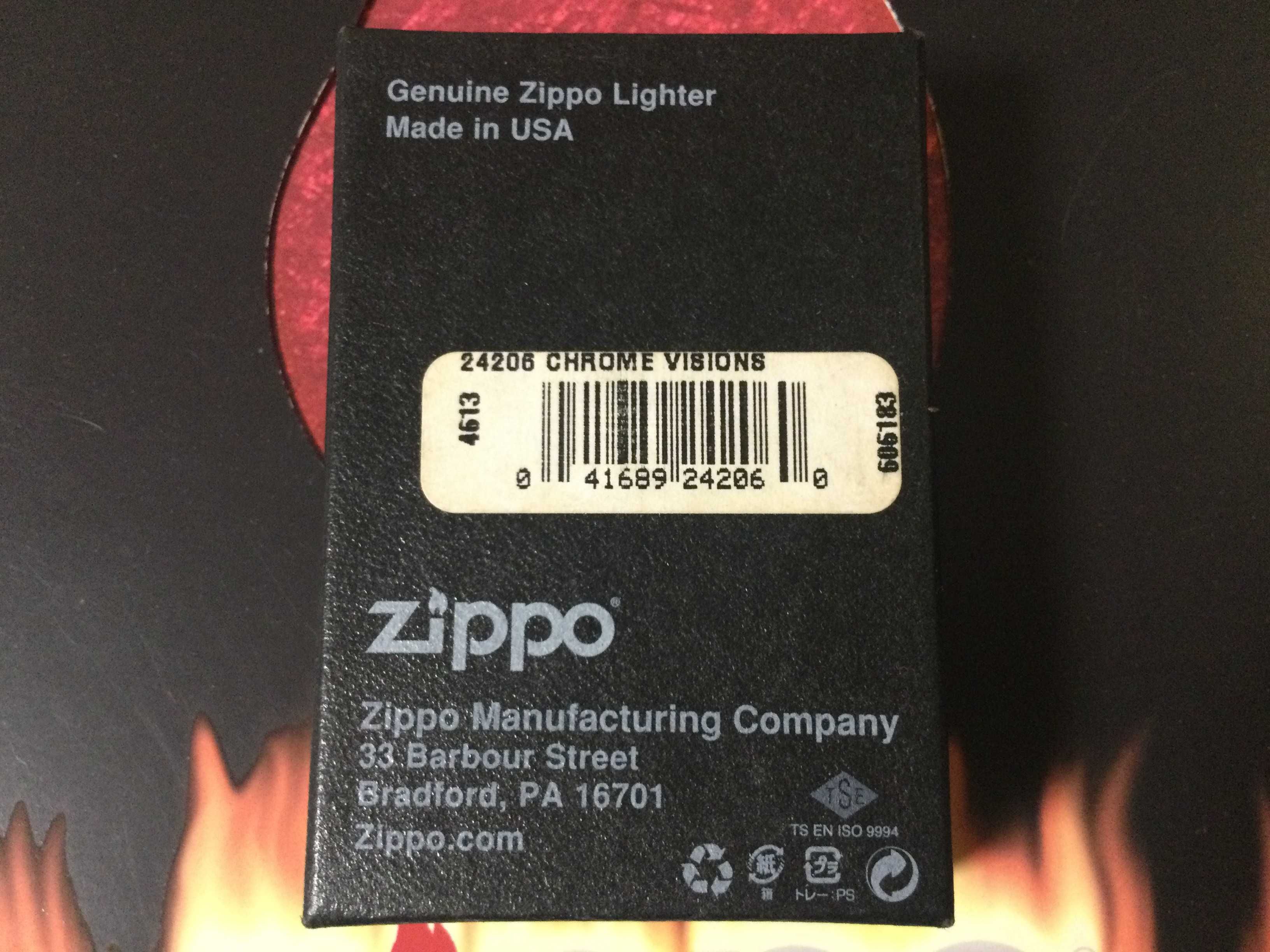 Новая оригинальная бензиновая зажигалка американской фирмы Zippo.