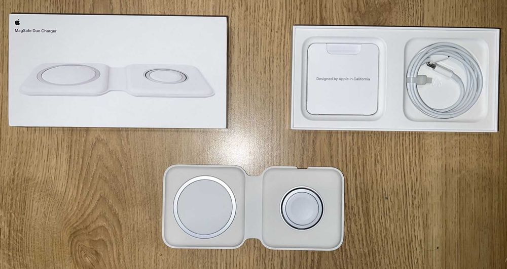 Oryginalna ładowarka Apple MagSafe DUO używana miesiąc gwarancja !