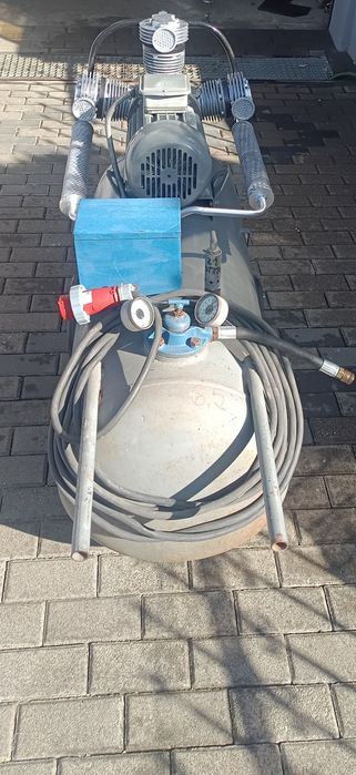 Kompresor 3 tłokowy sprężarka Aspa 3jw60 po remoncie 180l wan pomet