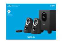 Zestaw głośników 2.1 Logitech Z313 50W czarny JACK 3,5MM