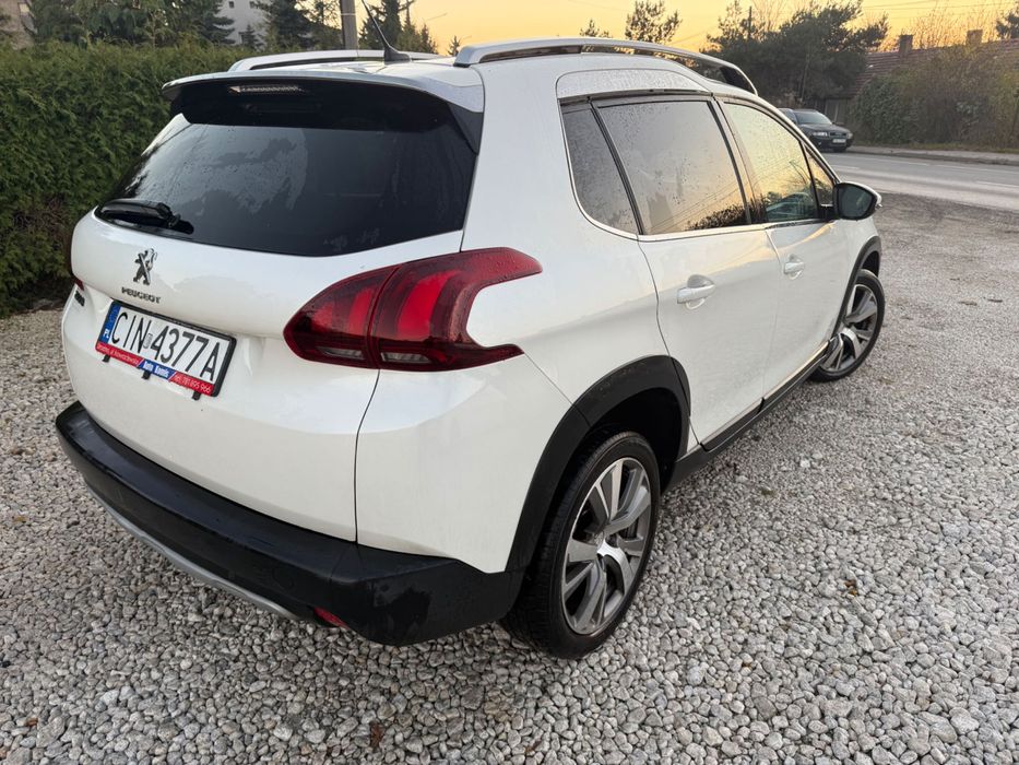 PEUGEOT 2008 SALON POLSKA!AUTOMAT !Panorama Alu 17 Skóra Navi