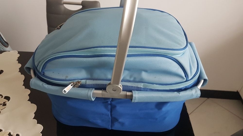 Do kolekcji - kosz - torba termiczna piknikowa