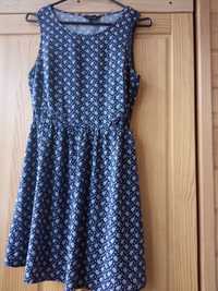 натуральное брендовое фирменное летнее платье сарафан New Look евро 34