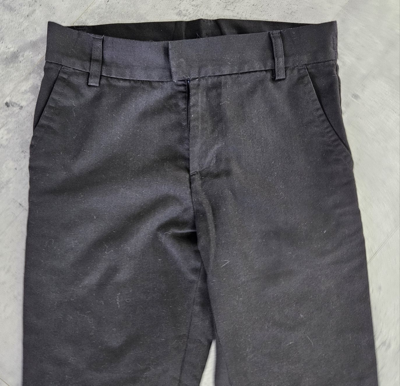 Czarne proste spodnie 164 XS
