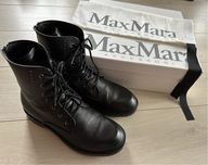 Botki Max Mara skórzane