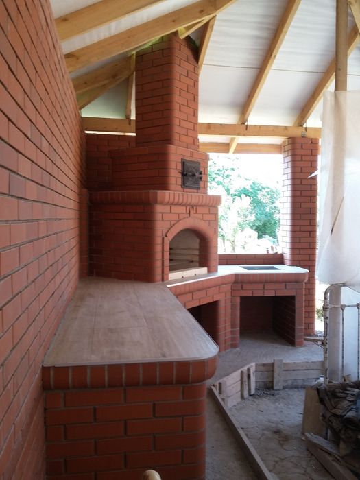 Кладка Всех видов печей Отопление дома дровами.Печное отопление.