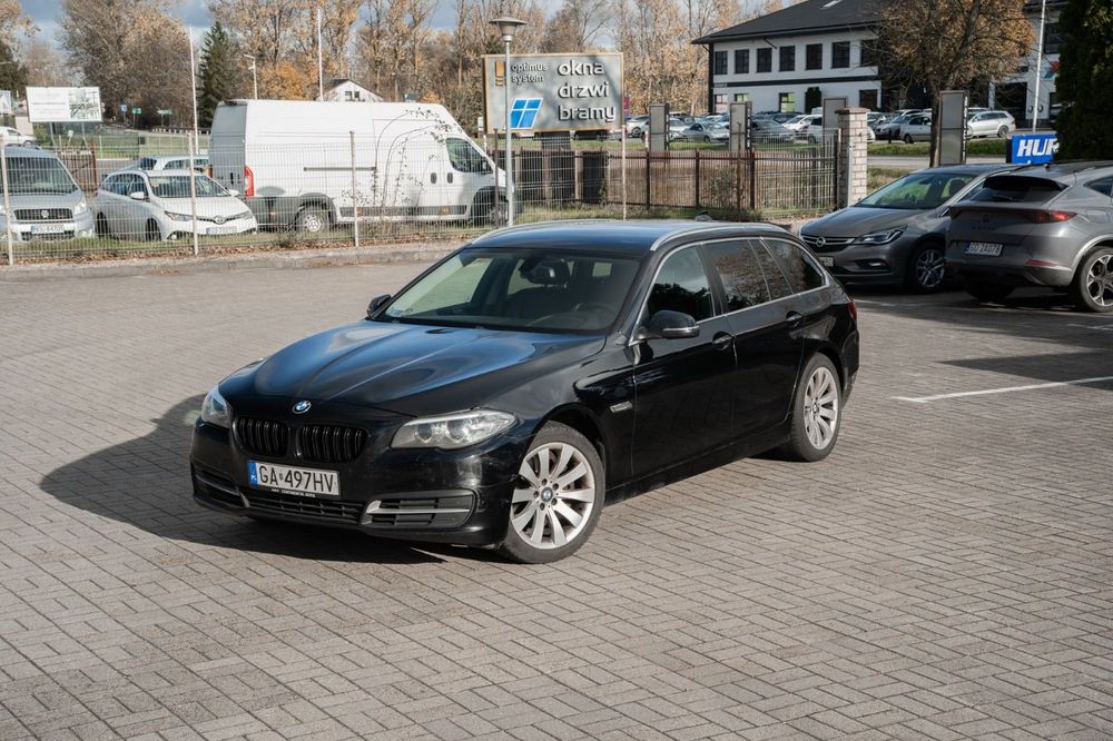 BMW Seria 5 BMW 2016 520D F10 190KM stan bardzo dobry, niski przebieg, serwisowany